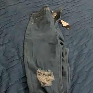 High rise Boo Hoo jeans